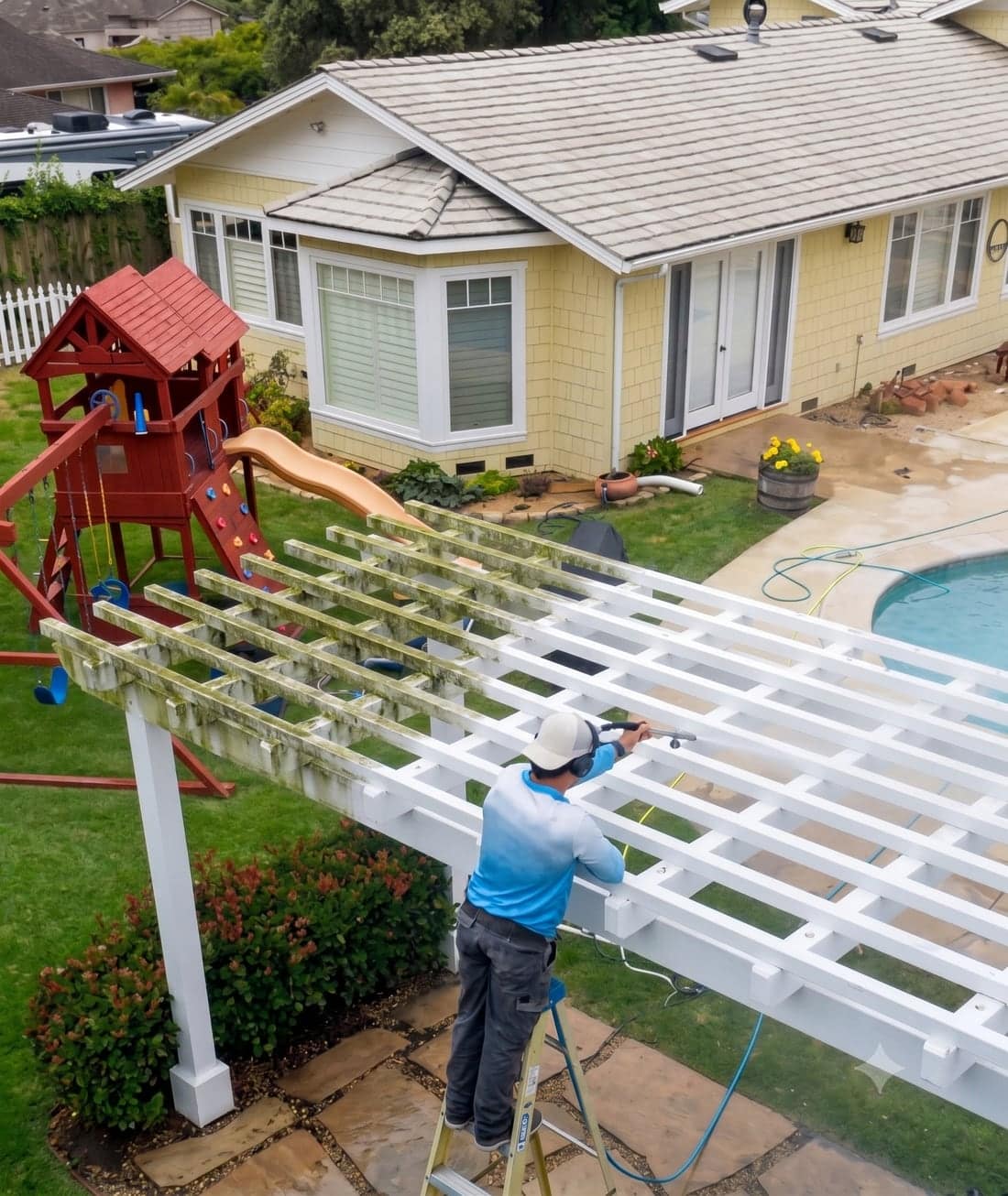 Soft Washing in Santa Barbara and Goleta, CA by Goleta Pressure Washing